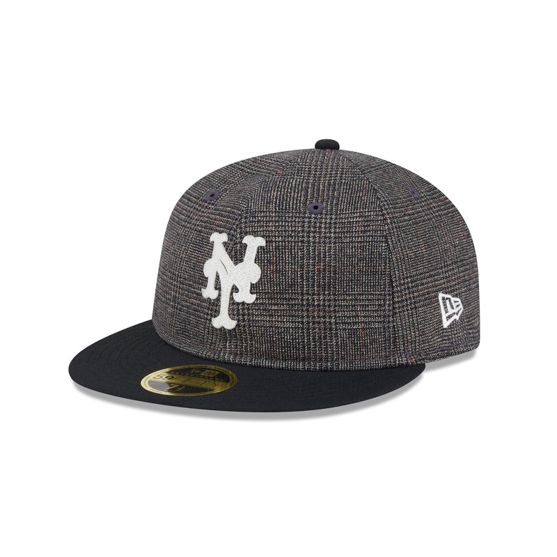 New York Mets Plaid Retro Crown 59FIFTY Fitted Hat 7