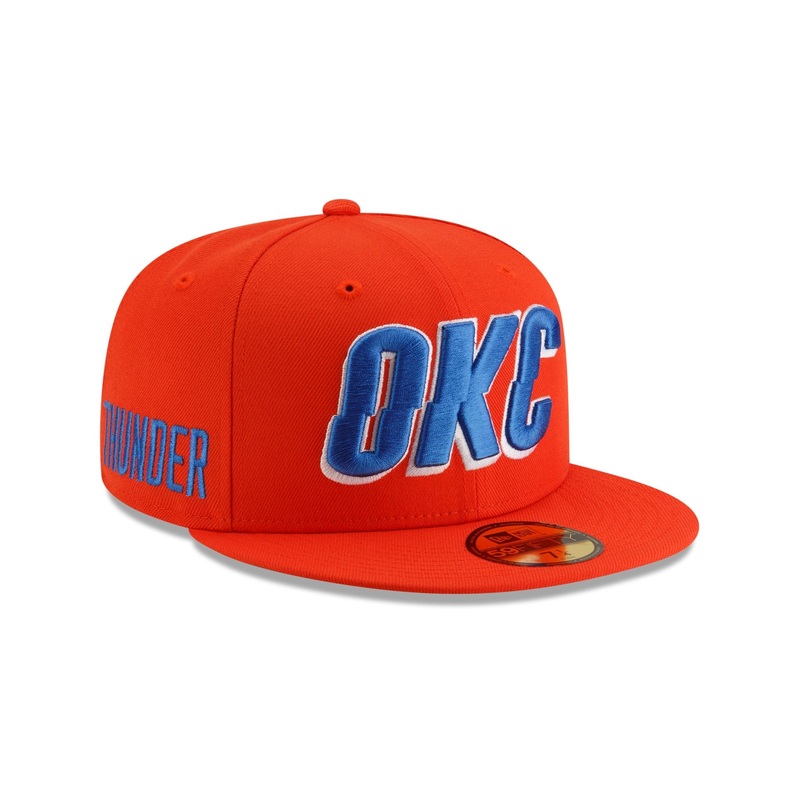 Oklahoma City Thunder 2024 Statement Edition 59FIFTY Fitted Hat 7