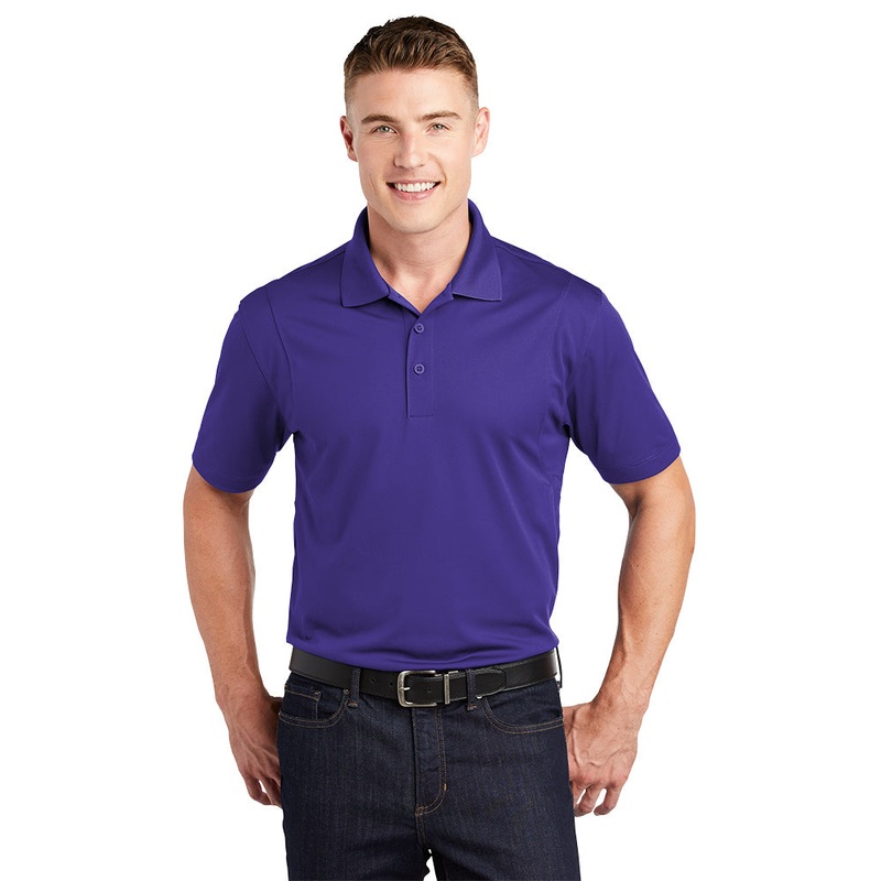 Sport-Tek ST650 Micropique Sport-Wick Polo – Purple Purple XS