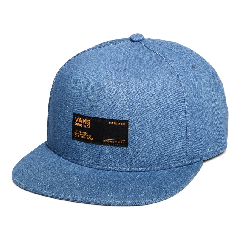 Vans Hats Ravenna Snapback Cap – Denim Adjustable