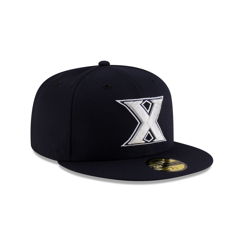Xavier Musketeers Navy 59FIFTY Fitted Hat 7