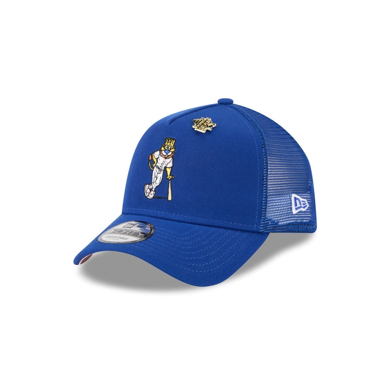 Big League Chew x Kansas City Royals 9FORTY A-Frame Trucker Hat One Size