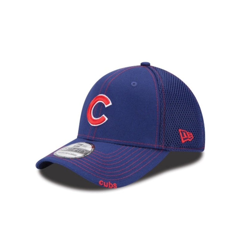 Chicago Cubs Neo 39THIRTY Stretch Fit Hat S/M