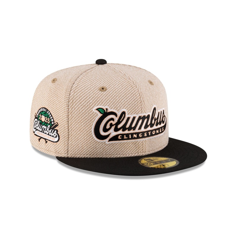 Columbus Clingstones Terry Heather Tan 59FIFTY Fitted Hat 7