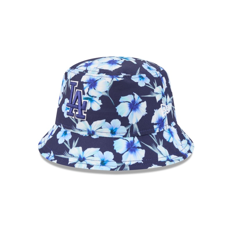 Los Angeles Dodgers Pattern Bucket Hat S