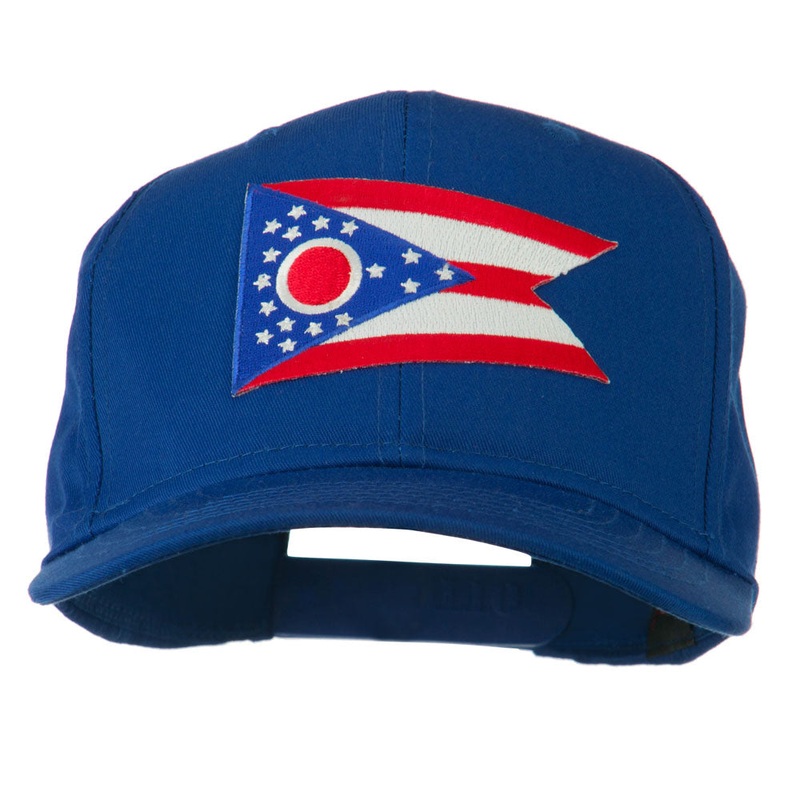 Ohio State High Profile Patch Cap Royal One Size