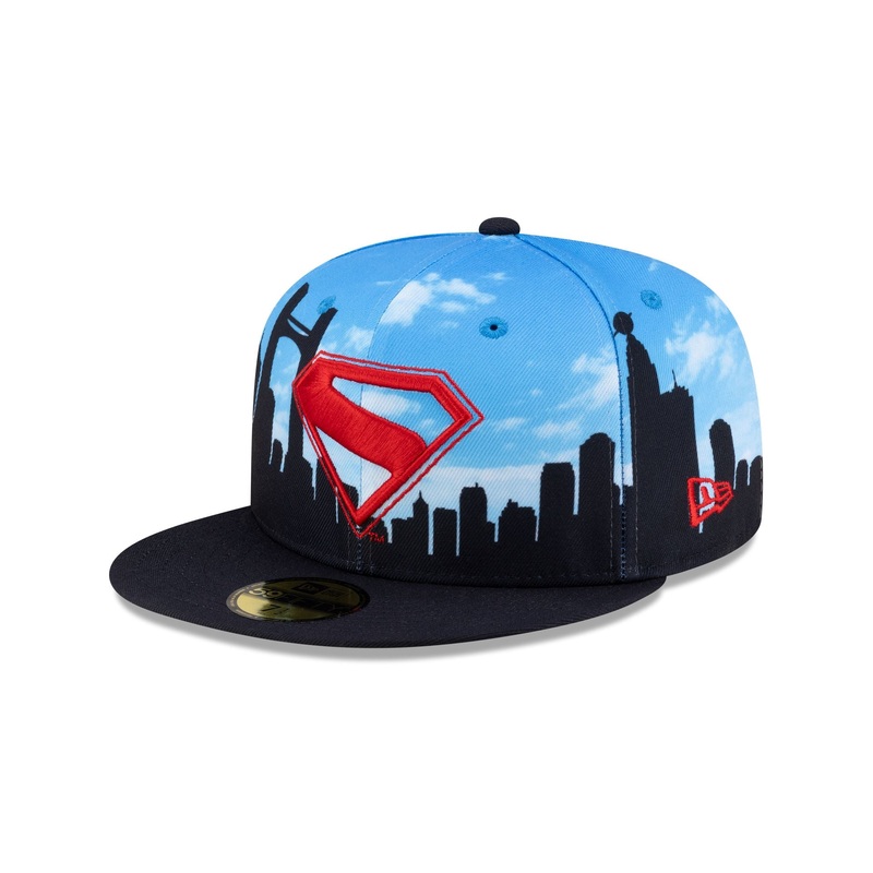 Superman Skyline 59FIFTY Fitted Hat 7