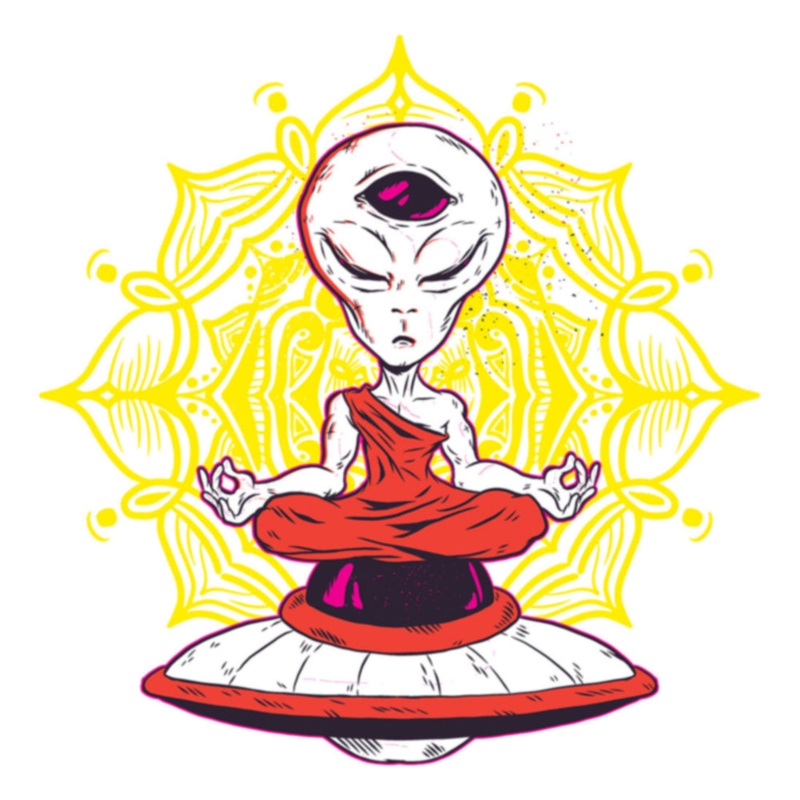 Yellow Alien Meditation Default Title One Size