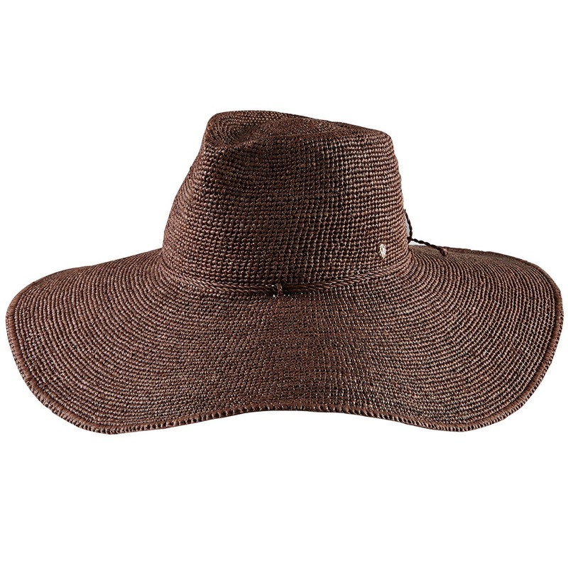 Dessa Wide Brim Fedora Nougat 1SFM