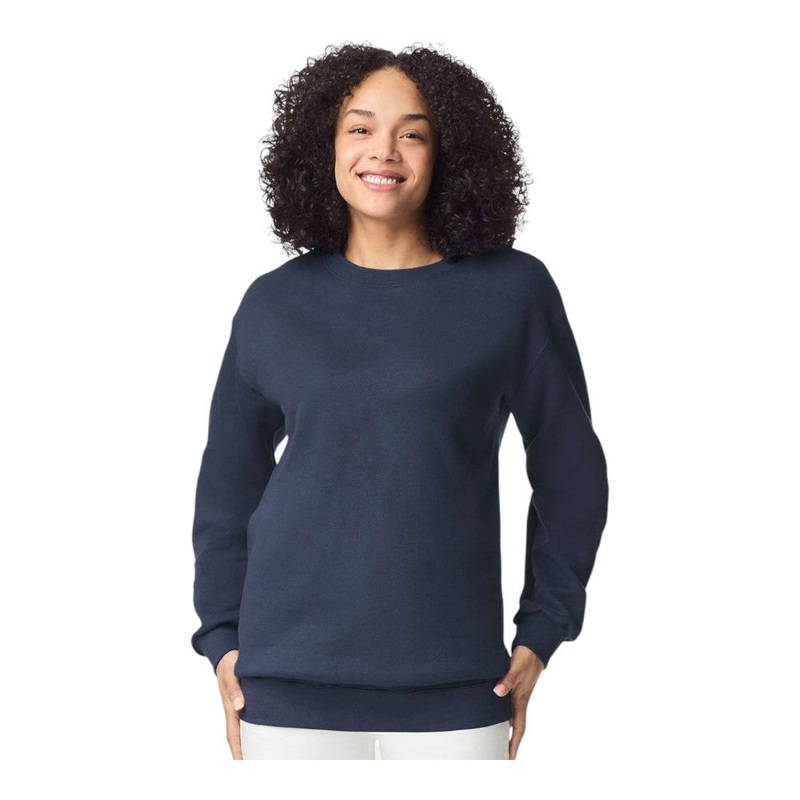 Gildan 19000 Unisex Hammer Maxweight Crewneck Sweatshirt Blue Dusk XS