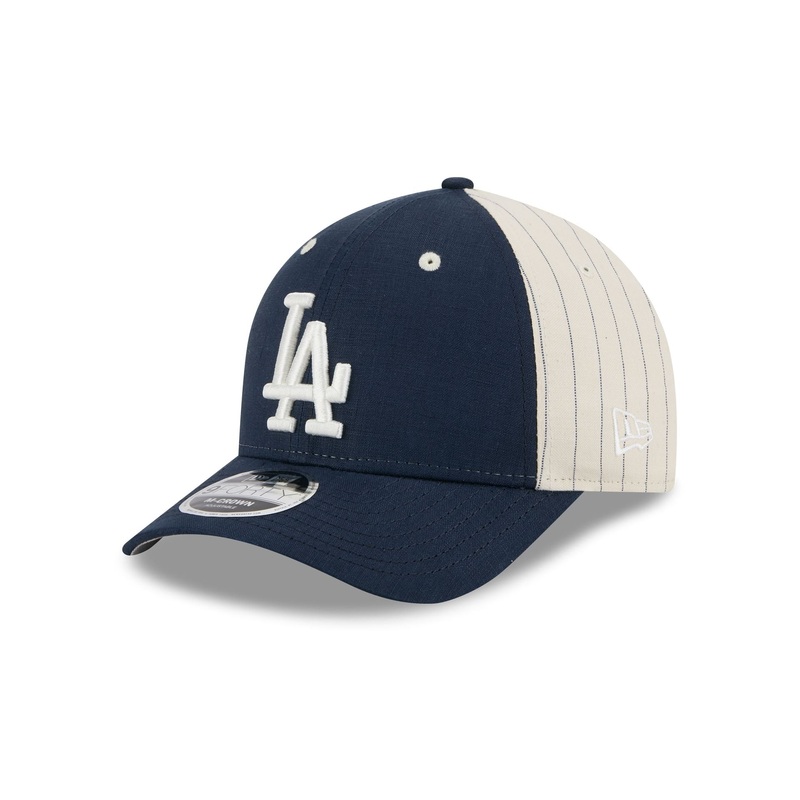 Los Angeles Dodgers Linen 9FORTY M-Crown Snapback Hat One Size