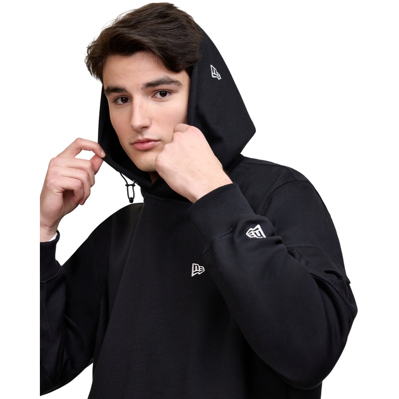 New Era Cap Black Outdoor Hoodie S