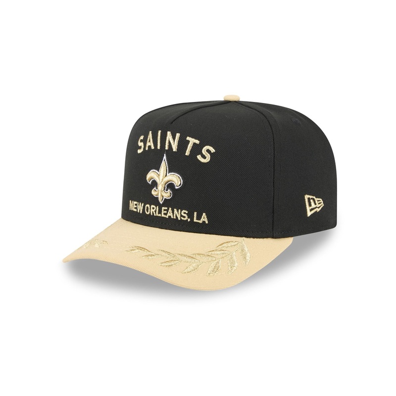 New Orleans Saints 2025 Draft 9FIFTY A-Frame Snapback Hat One Size