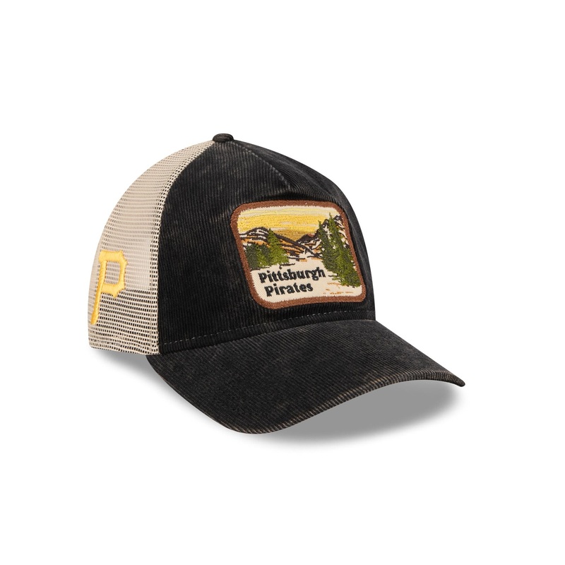 Pittsburgh Pirates Vintage Landscape 9TWENTY A-Frame Trucker Hat One Size