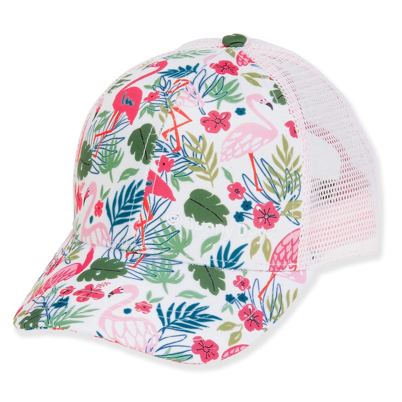 Small Size Flamingo Trucker Cap – Sunny Dayz Hat Flamingo Small (54 cm)