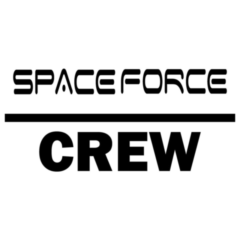 Black NASA Space Force Crew Default Title One Size