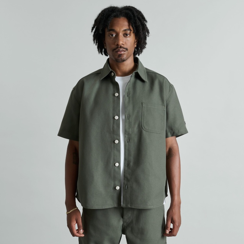 Founders Dusty Charcoal Work Shirt S
