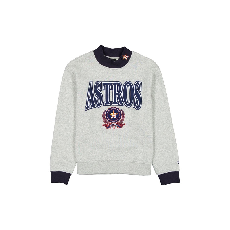 Houston Astros Throwback Prep Women’s Mockneck Sweatshirt XS
