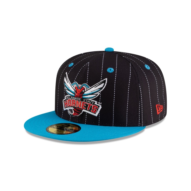 Just Caps HBCU Delaware State Hornets 59FIFTY Fitted Hat 7