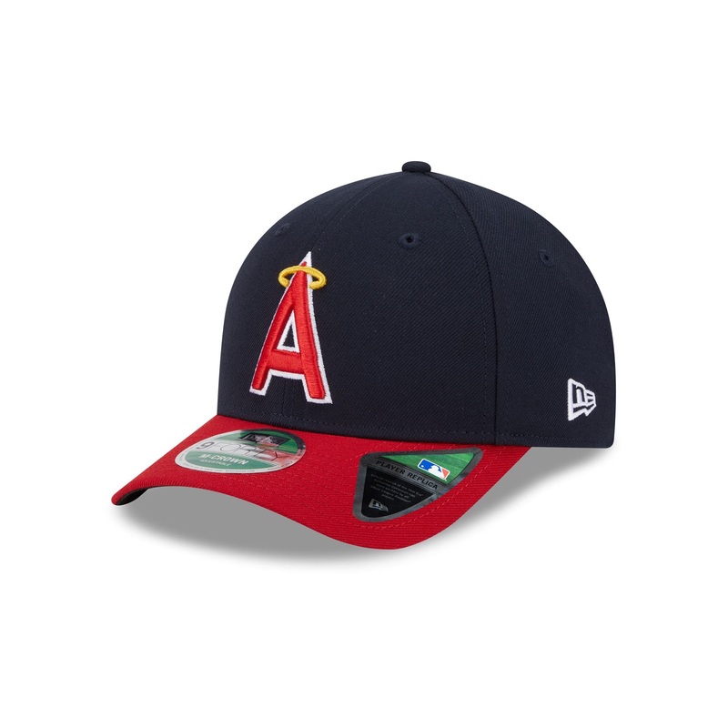 Los Angeles Angels Alt Authentic Collection 9FORTY M-Crown Snapback Hat One Size