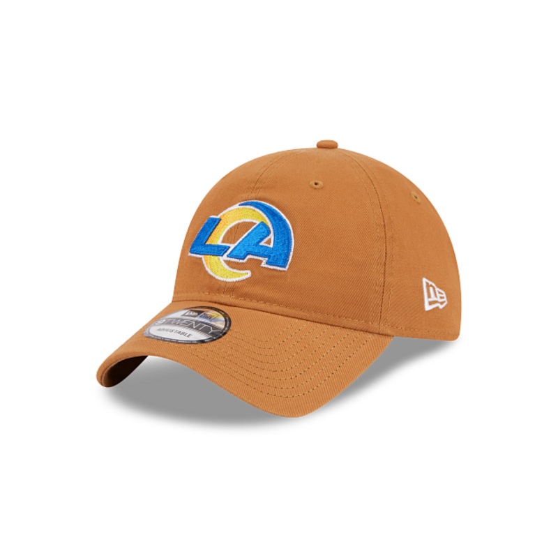 Los Angeles Rams Light Bronze 9TWENTY Adjustable Hat One Size