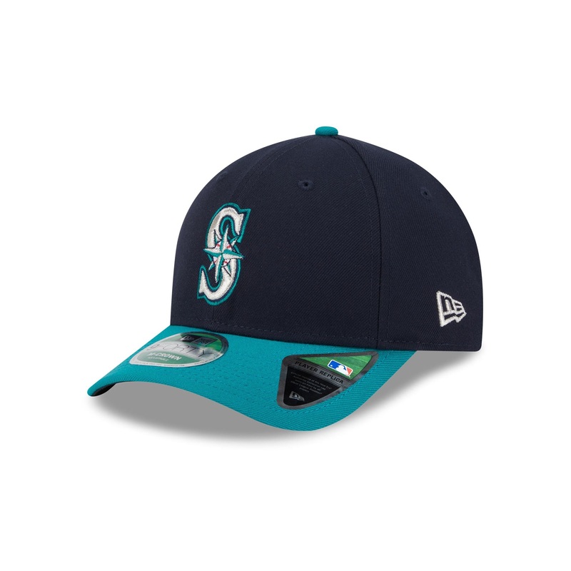Seattle Mariners Alt Authentic Collection 9FORTY M-Crown Snapback Hat One Size