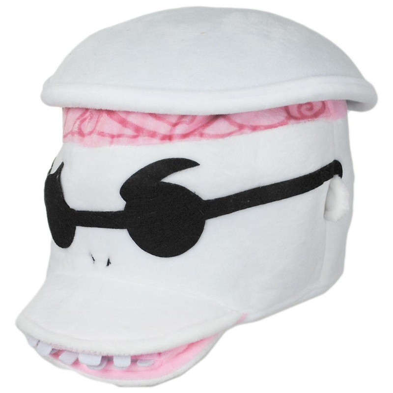 The Nightmare Before Christmas Dr. Finkelstein Plush Hat WHITE ONE SIZE FITS MOST