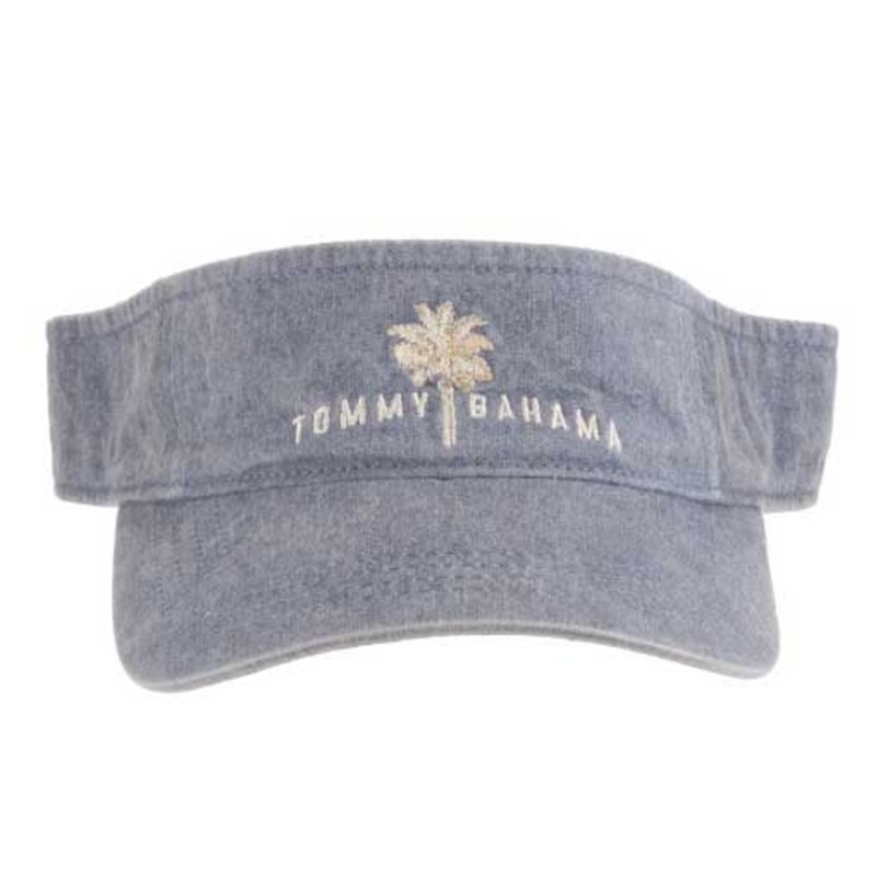 Washed Cotton Sun Visor – Tommy Bahama Hats Blue