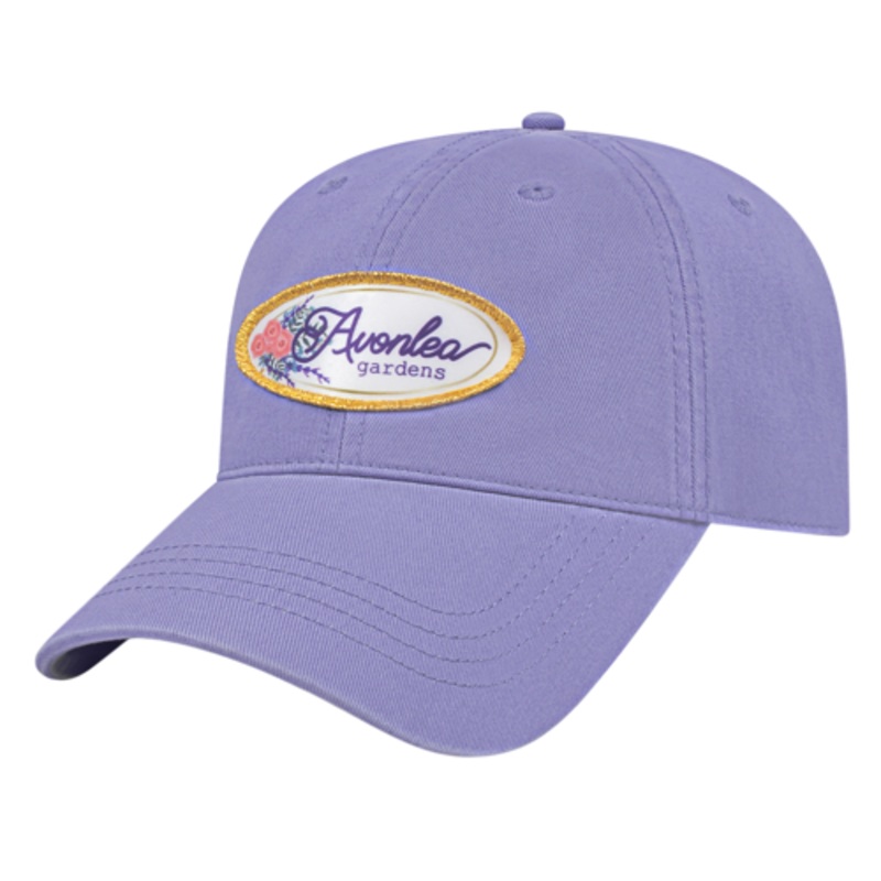 Cap America Custom Embroidered Hat with Logo – Relaxed Golf Cap i1002 Black