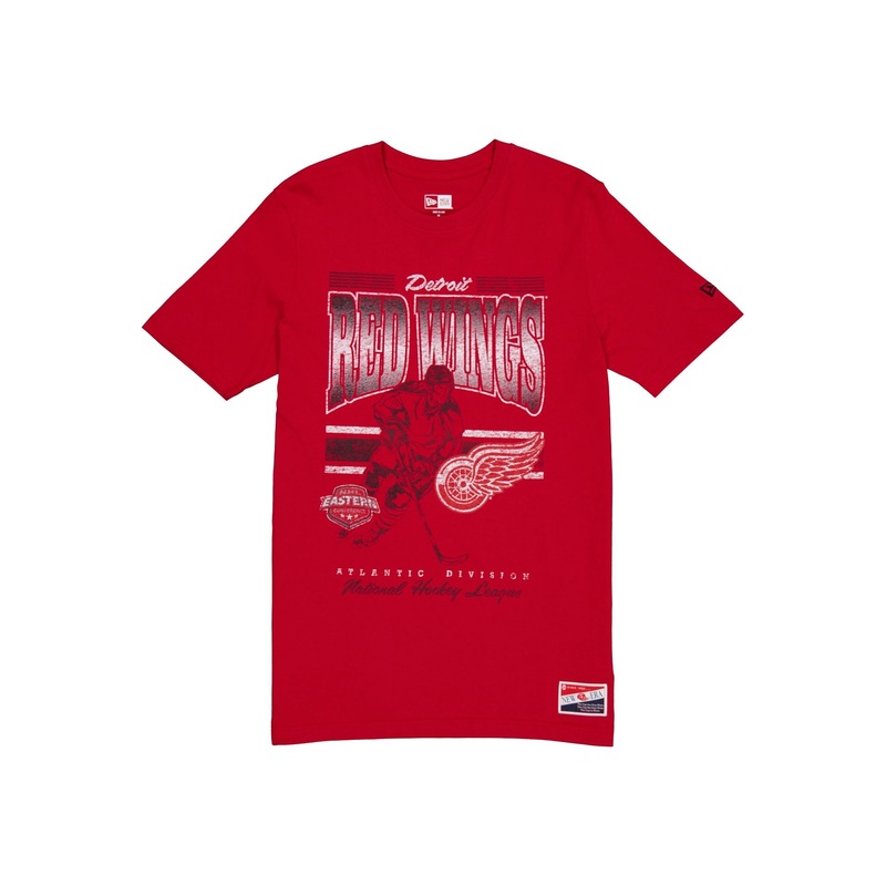 Detroit Red Wings Throwback Distress T-Shirt S