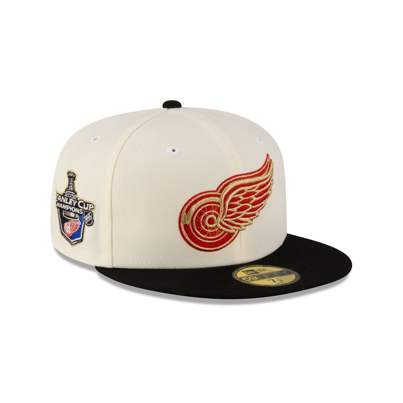 Just Caps Stanley Cup Champions Detroit Red Wings 59FIFTY Fitted Hat 7