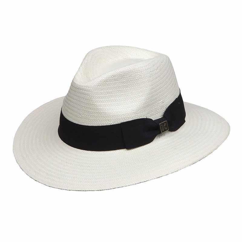 Karen Keith Panama Hat Ivory M (57cm)