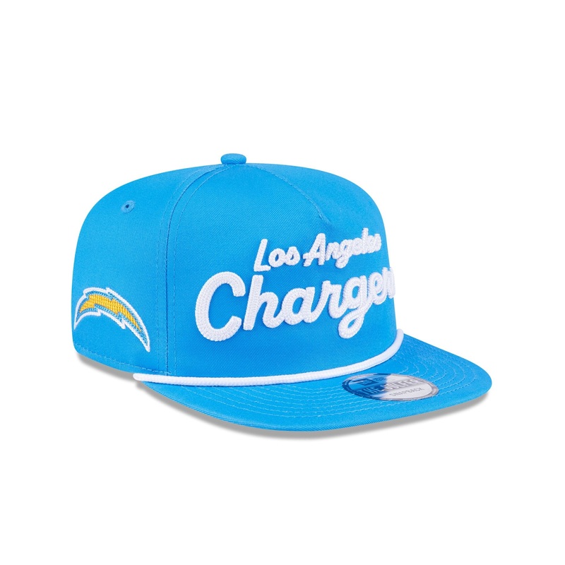 Los Angeles Chargers Team Text Golfer Hat One Size