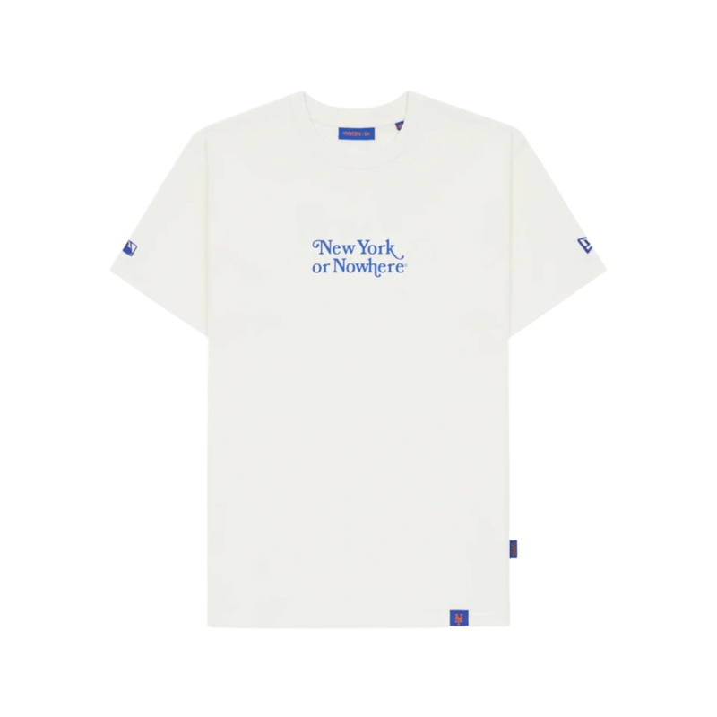 New York or Nowhere x New York Mets Chrome White T-Shirt XS