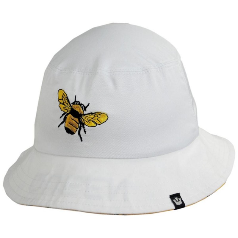 Queen Flex Bucket Hat WHITE S/M