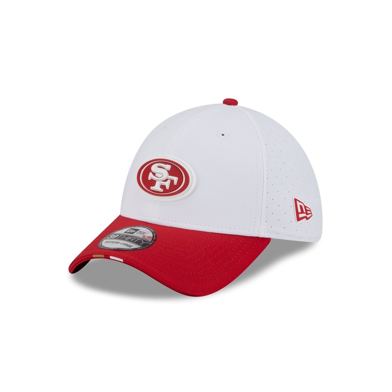 San Francisco 49ers 2025 Training 39THIRTY Stretch Fit Hat S/M