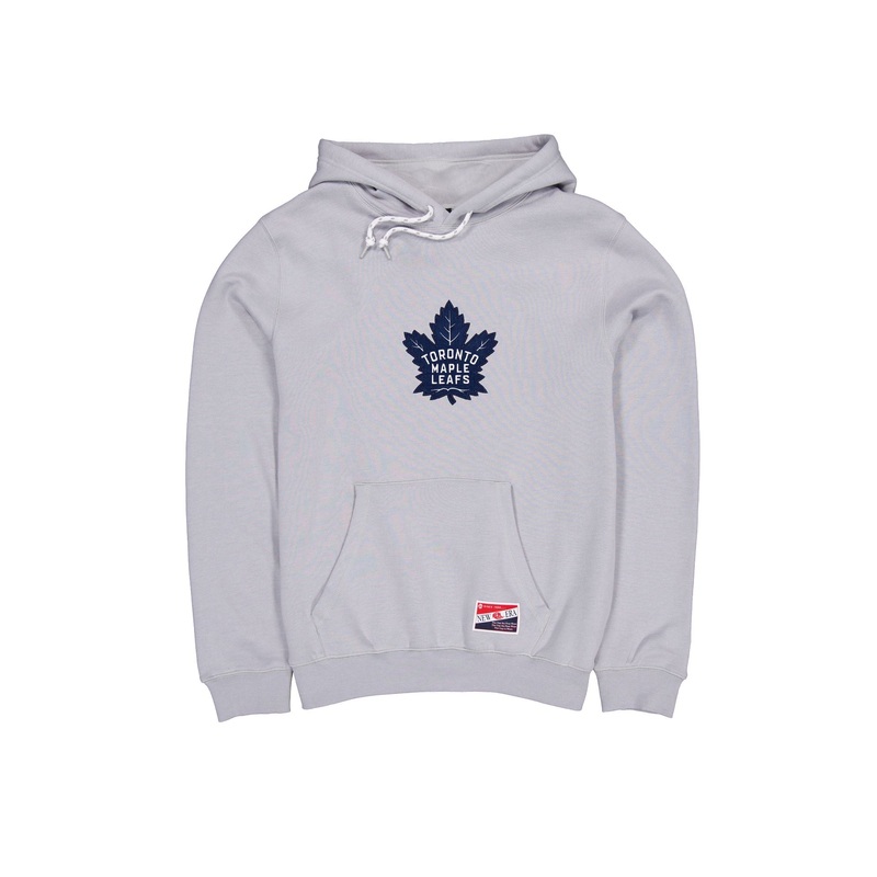 Toronto Maple Leafs Throwback Gray Hoodie S