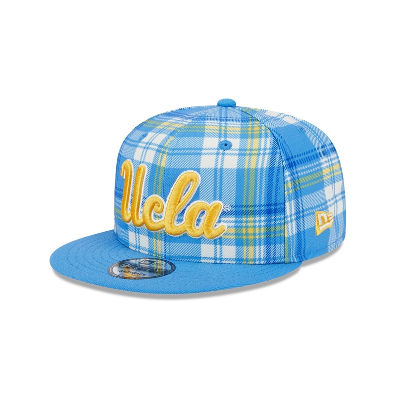 UCLA Bruins Plaid 9FIFTY Snapback Hat One Size