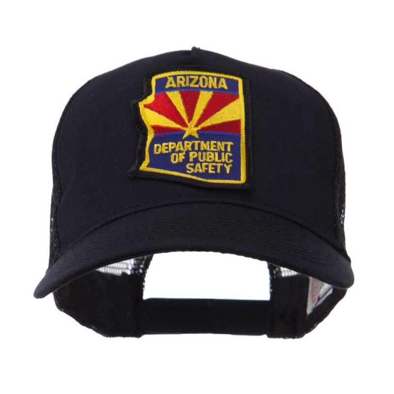 USA Western State Police Embroidered Patch Cap AZ DPS One Size
