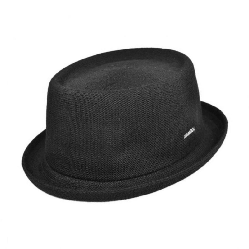 Bamboo Mowbray Pork Pie Hat BLACK S