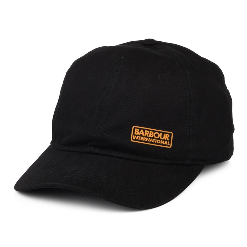 Barbour International Kids Norton Drill Baseball Cap – Black Kids Small/Medium