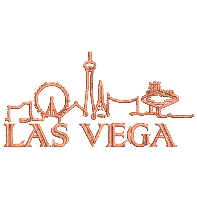 Bright Las Vegas Skyline Bright Las Vegas Skyline One Size