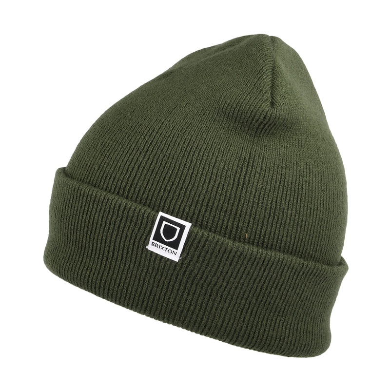 Brixton Hats Harbor Beta Beanie Hat – Olive 1-Size