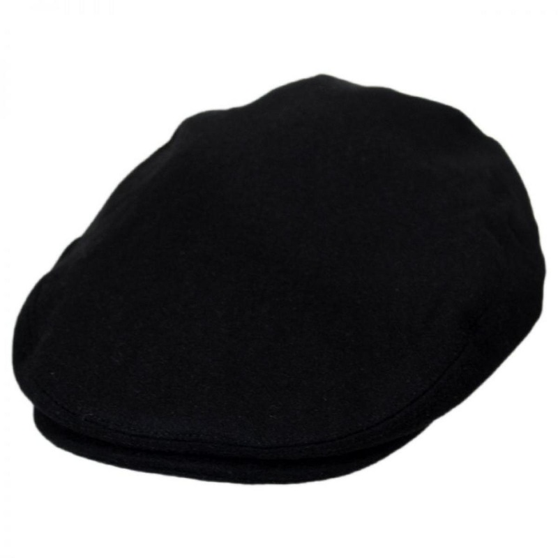 Harlem Wool Blend Ivy Cap BLACK S