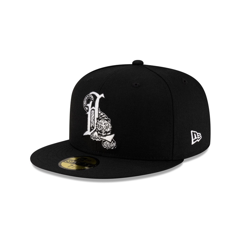 Just Caps Gothic Script Lakeland Flying Tigers 59FIFTY Fitted Hat 7