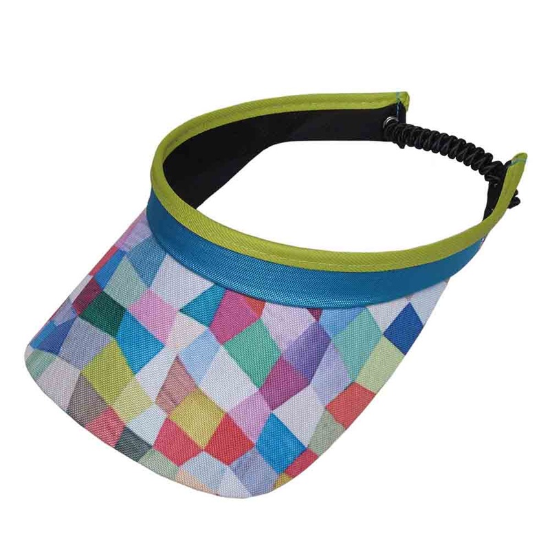 Kaleidoscope Golf Sun Visor with Coil Lace – GloveIt Multi