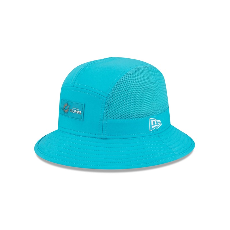 Miami Dolphins 2025 Sideline Hot Weather Bucket Hat S/M