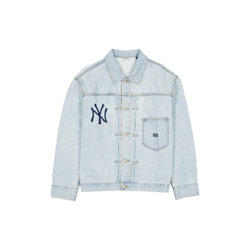 New York Yankees Denim Trucker Jacket S
