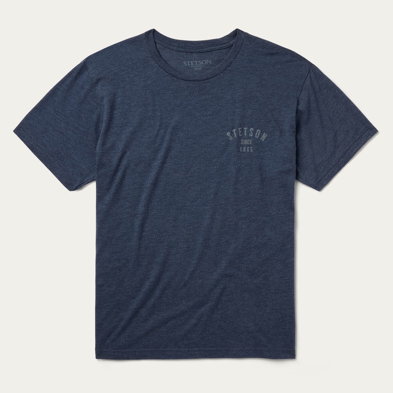 Western Goods Graphic Tee Blue S