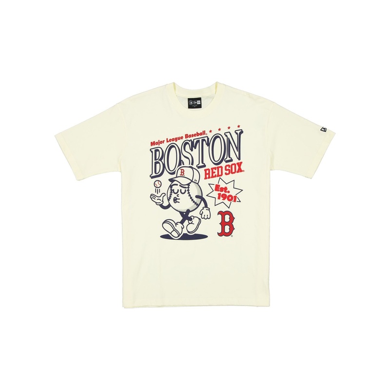Boston Red Sox Sport Classics Chrome White T-Shirt S